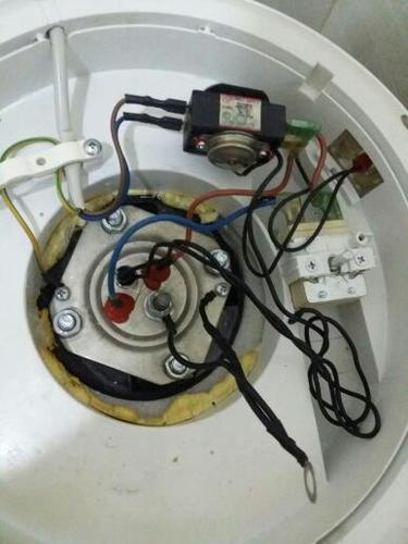 海尔热水器侧盖接线图