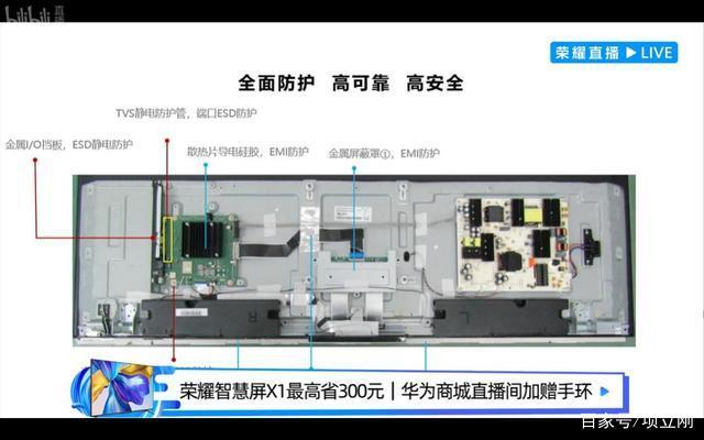 荣耀智慧屏拆机测评