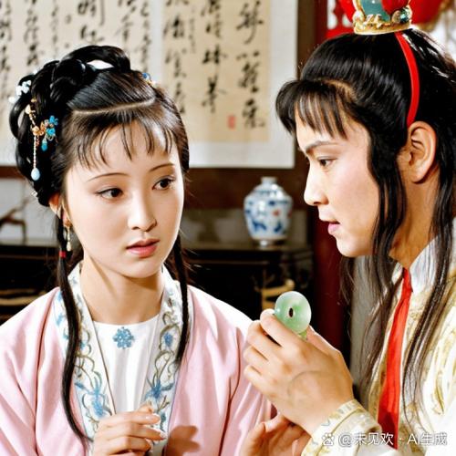 林黛玉玉上的八个字