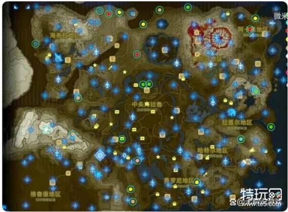 荒野之息十二张照片位置