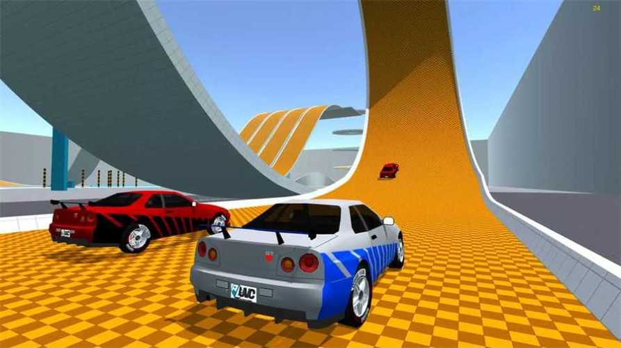 3d动画模拟器汽车