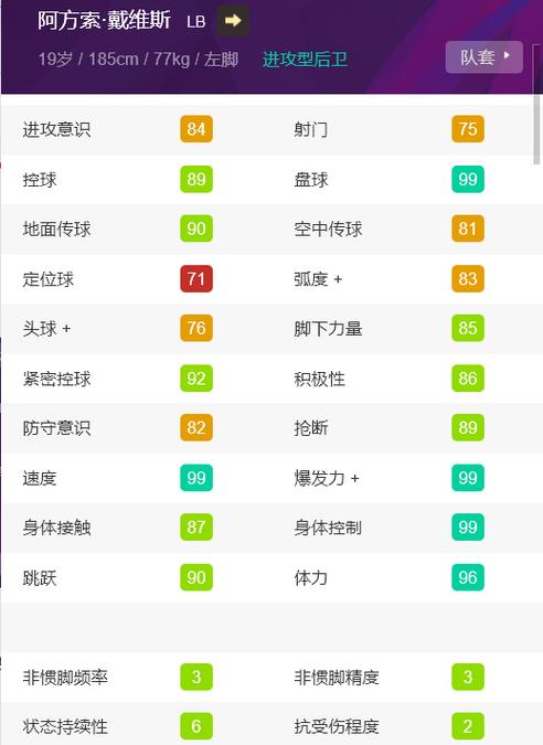 实况足球数据