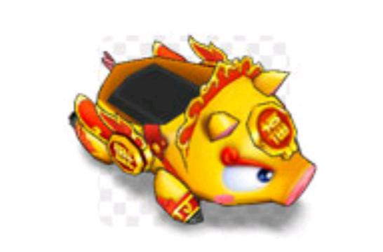 跑跑卡丁车金猪宠物