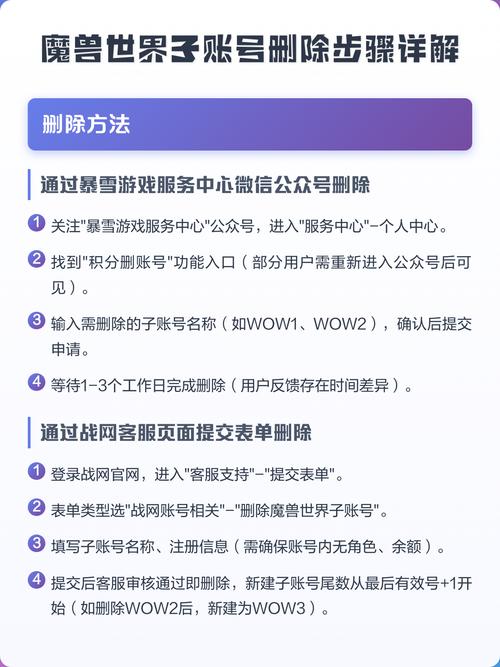魔兽世界子账号删除后账号紊乱了