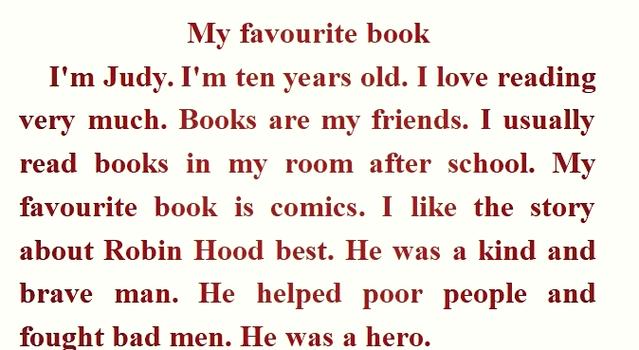 My english book