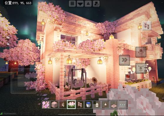 我的世界樱花小屋