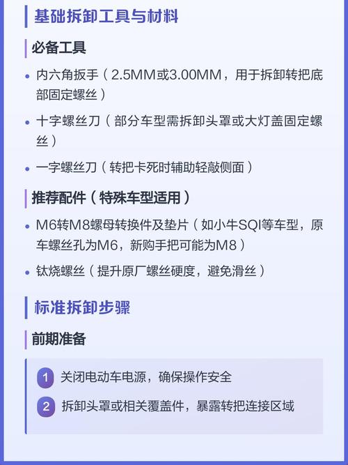电动车转把怎么拆卸