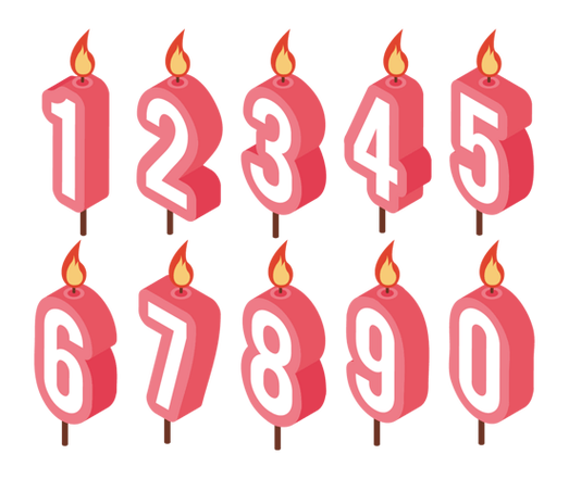生日蜡烛一个代表几岁