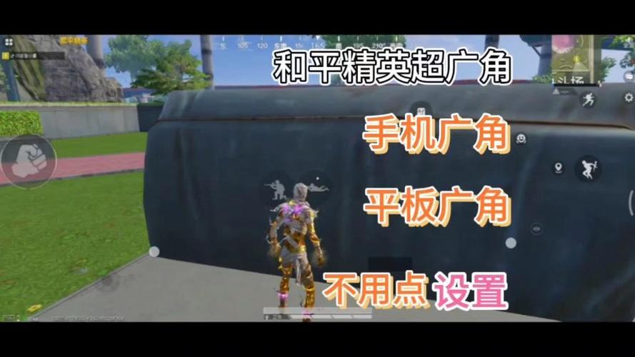 和平精英怎么弄超广角