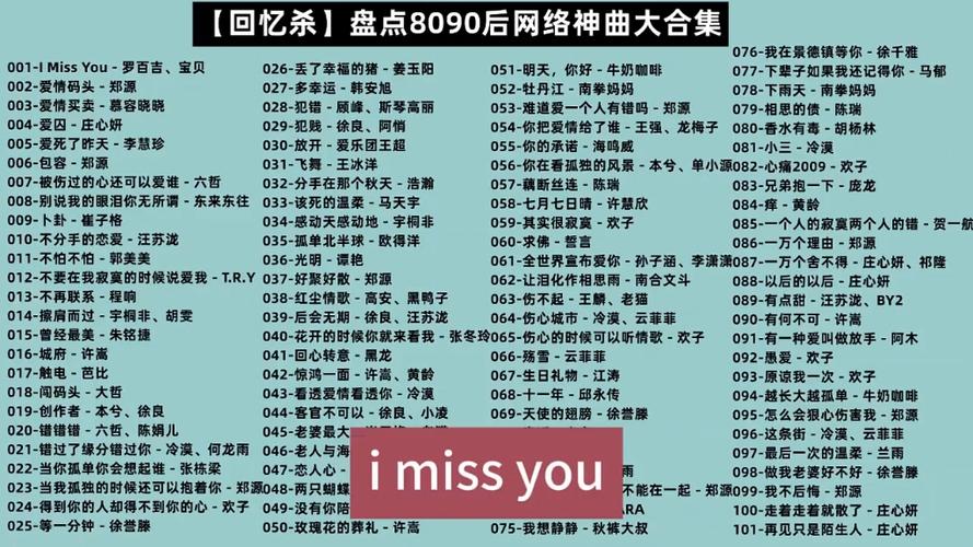 2010—2015流行网络歌曲
