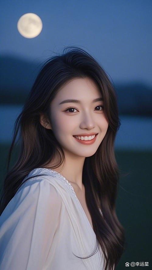 女神悦月的微笑
