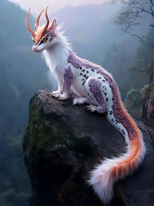 长鹿角的狐狸