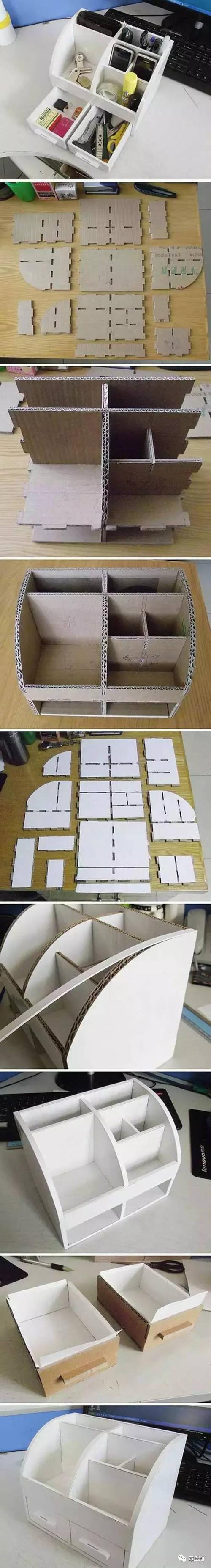 自制简易书架制作步骤