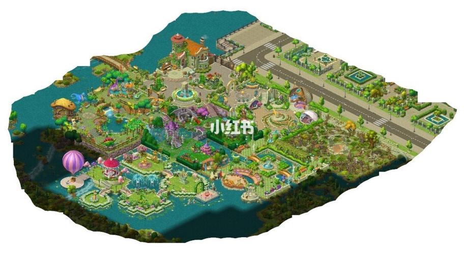 梦幻花园有多少个区域