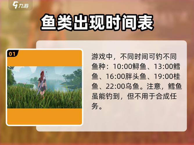 诛仙手游钓鱼任务四种鱼在哪里