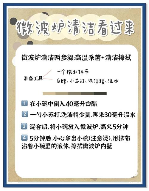 微波炉怎么清洗