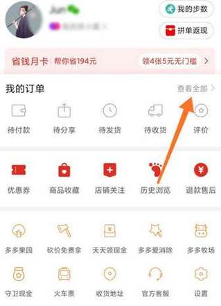 拼多多哪里看消费总额