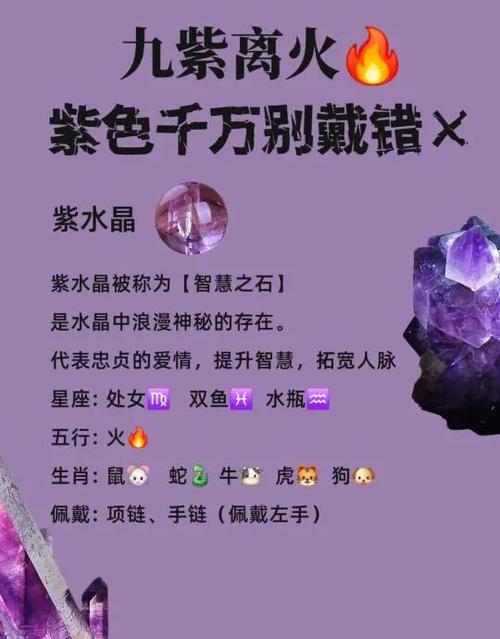 紫水晶的寓意和禁忌