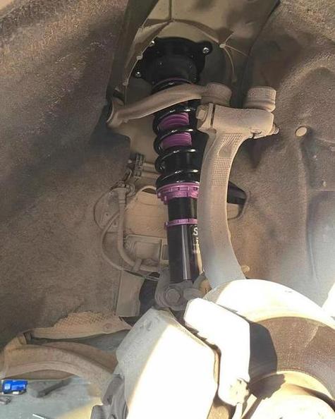 绞牙避震高低调节教程