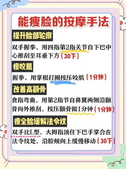 怎么放松咬肌瘦脸