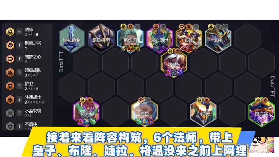 法师流阵容