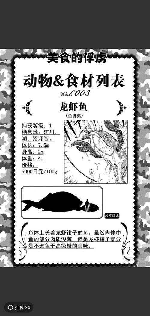 美食的俘虏食材排行