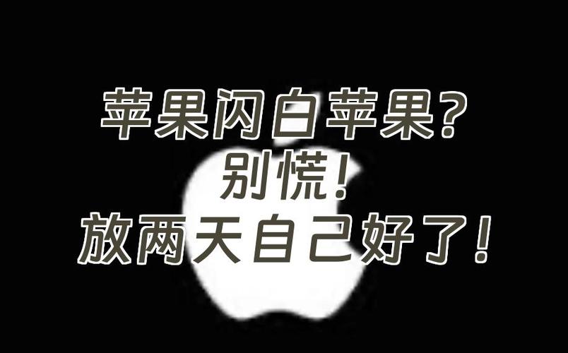 白苹果一直闪会自己好吗