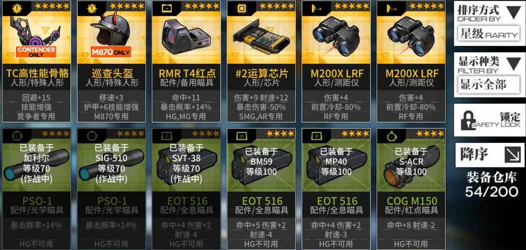 少女前线夜战装备强化