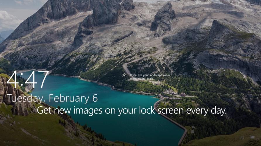 on every screen