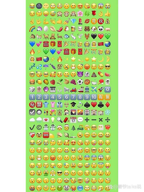 苹果emoji字体安装包