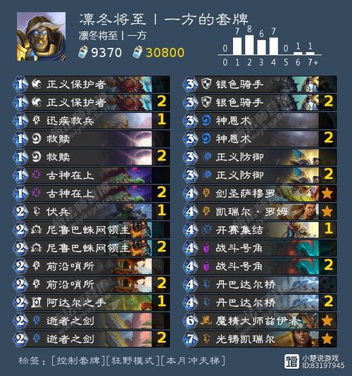 圣骑士狂野卡组