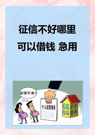 征信不好哪里可以借钱 急用图标