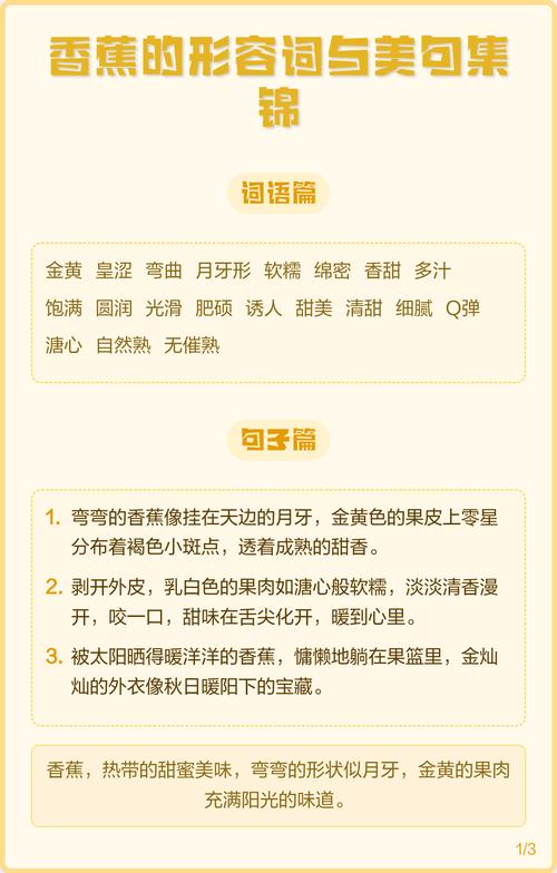 一什么香蕉填上合适的量词