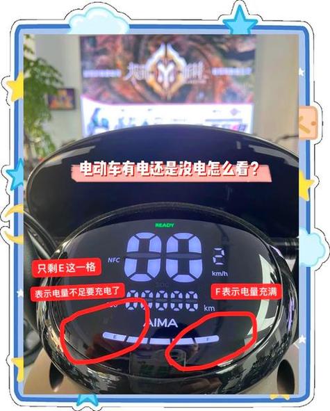 电动车咋看剩多少电