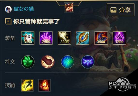 英雄联盟提莫最新出装缩略图