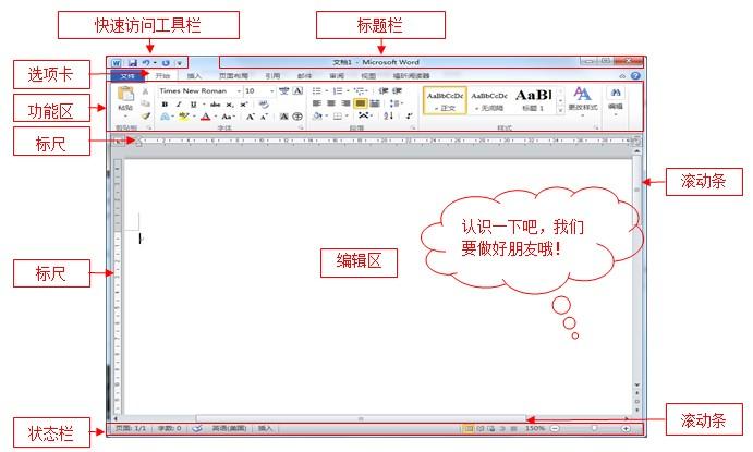 word2010主要功能