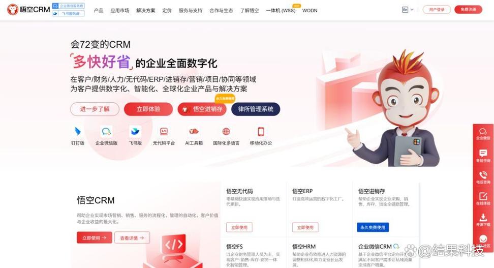 crm排名前十公司缩略图