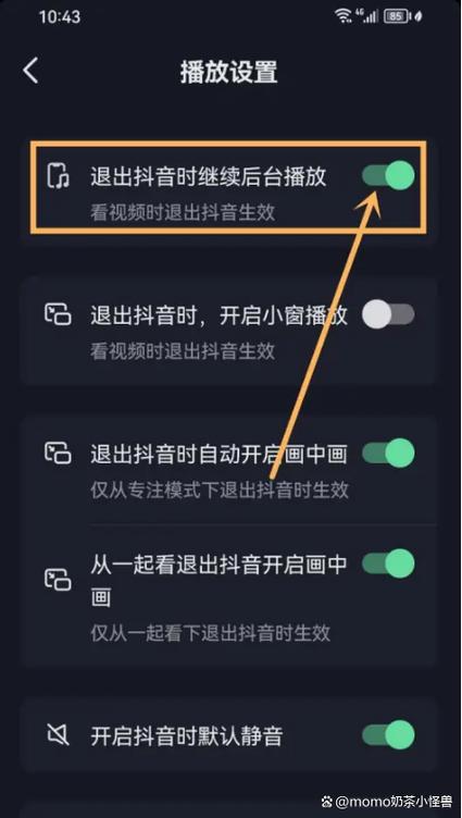 抖音可以关闭大屏设置吗