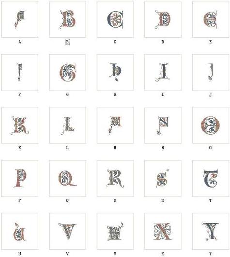 字母特殊符号