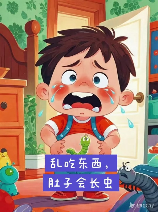 我的肚子才不是虫子的繁育场漫画