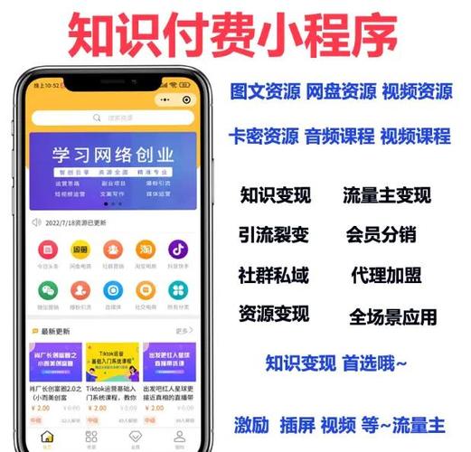 内容付费小程序