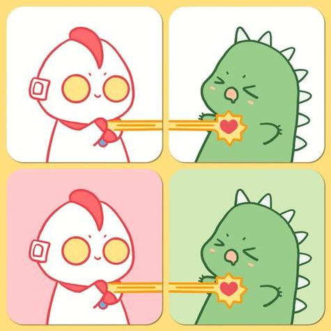 奥特曼和怪兽情侣头像怎么保存