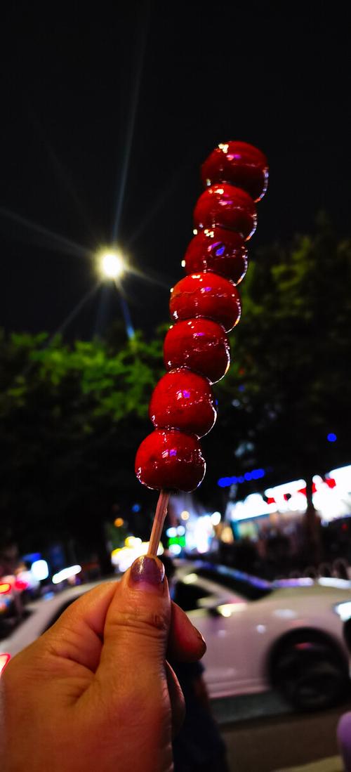 冰糖葫芦好看图片