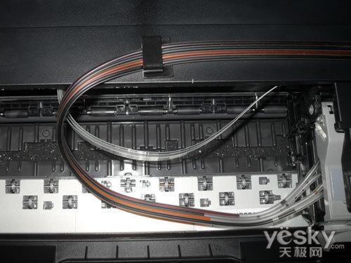 hp410打印机墨管进空气了