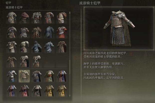 流浪骑士和武士哪个好玩
