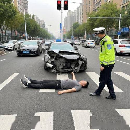 人在斑马线上被撞谁全责
