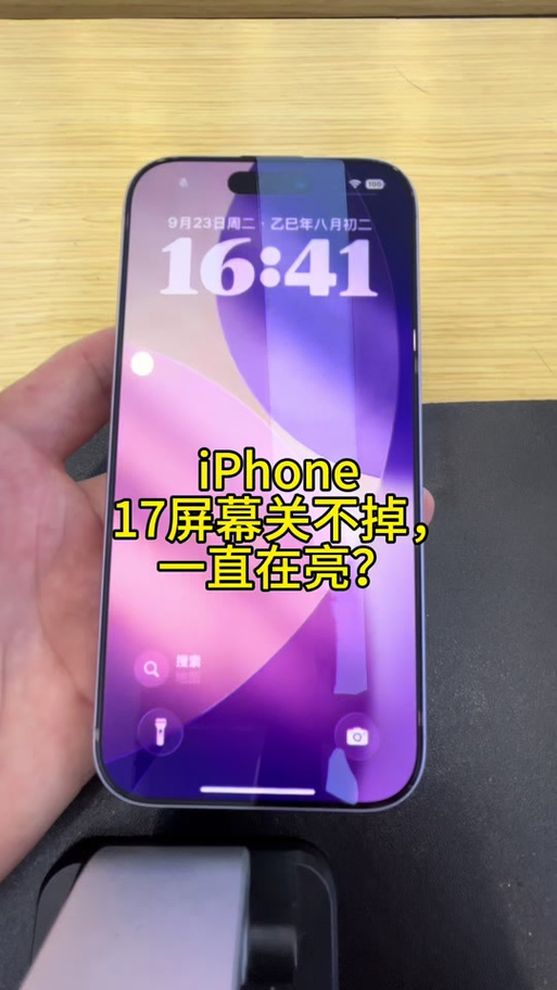 苹果十七静音键在哪