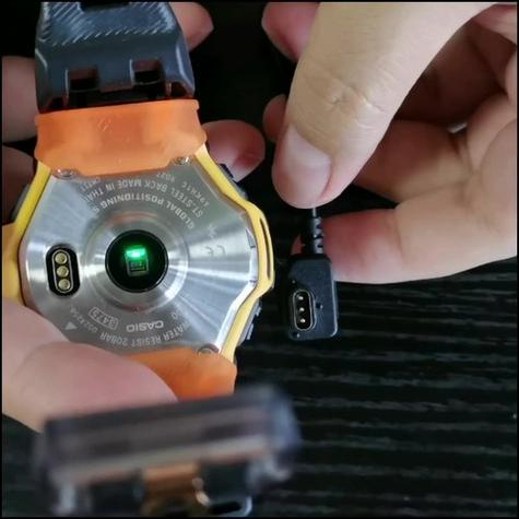 卡西欧gshock怎么充电