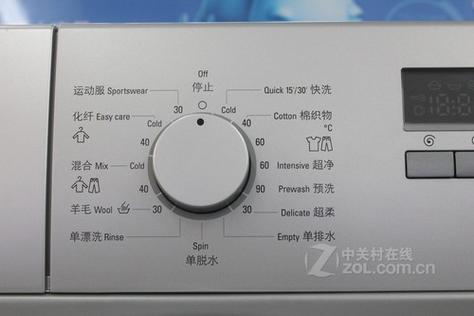 西门子洗衣机按钮图解