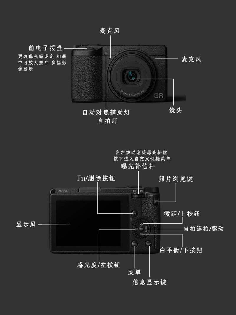 gr3理光按键教程